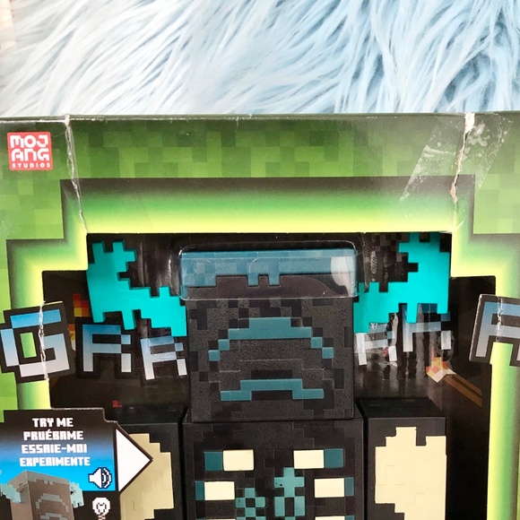 Minecraft, Warden, 2022, Action Figure, Toy, With Lights & Sounds, NEW, In Box - Picture 11 of 13
